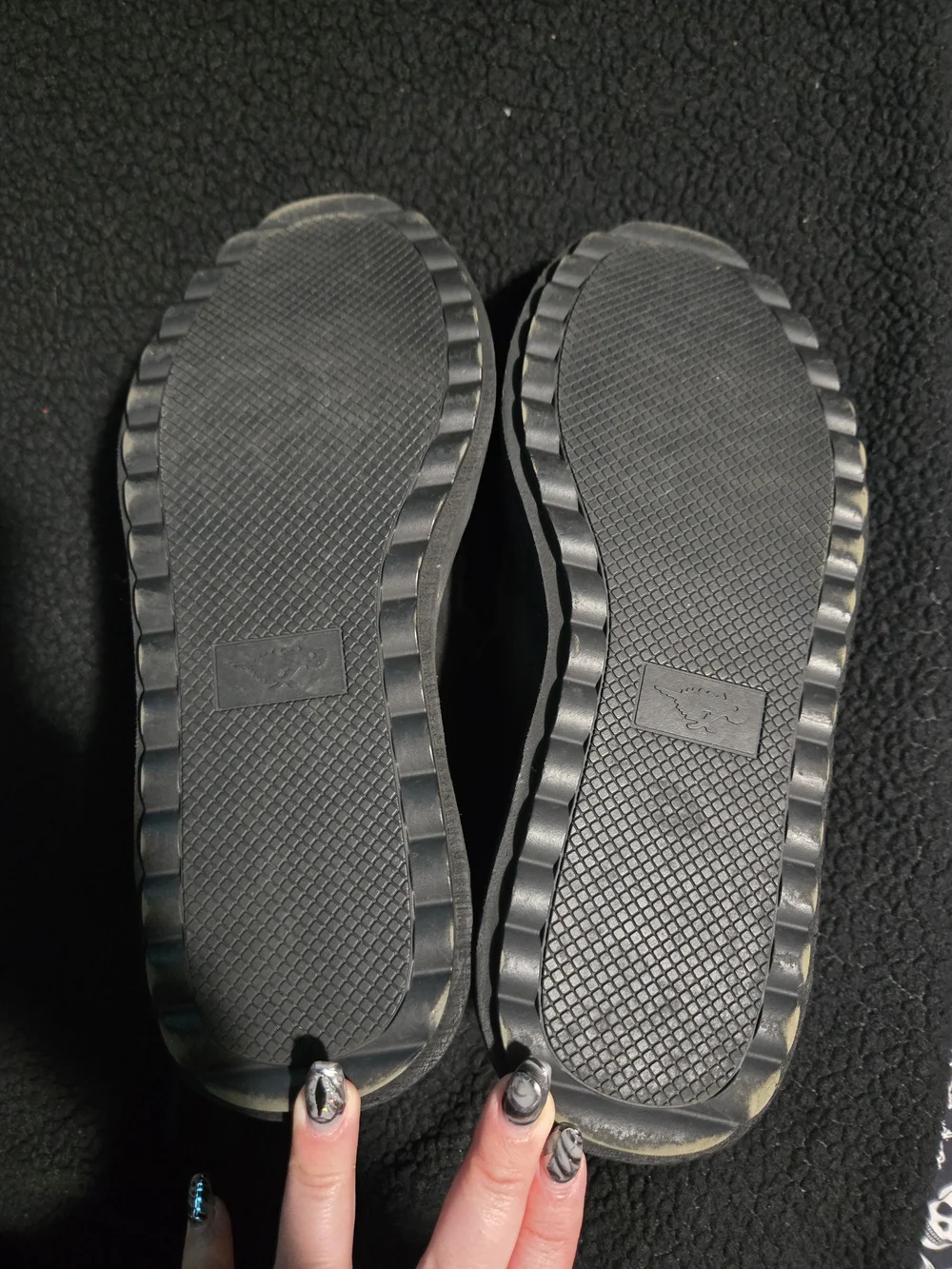 Rocket Dog Black Tassel Platform Loafers